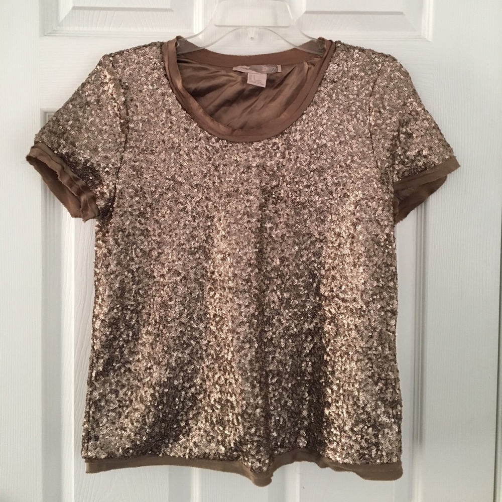 Forever 21 Sequined Top